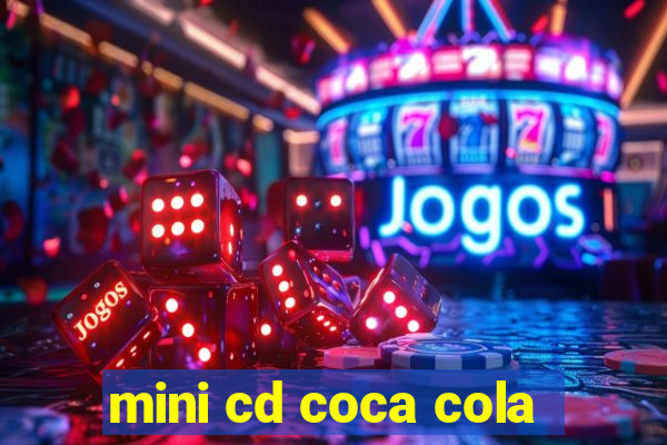 mini cd coca cola